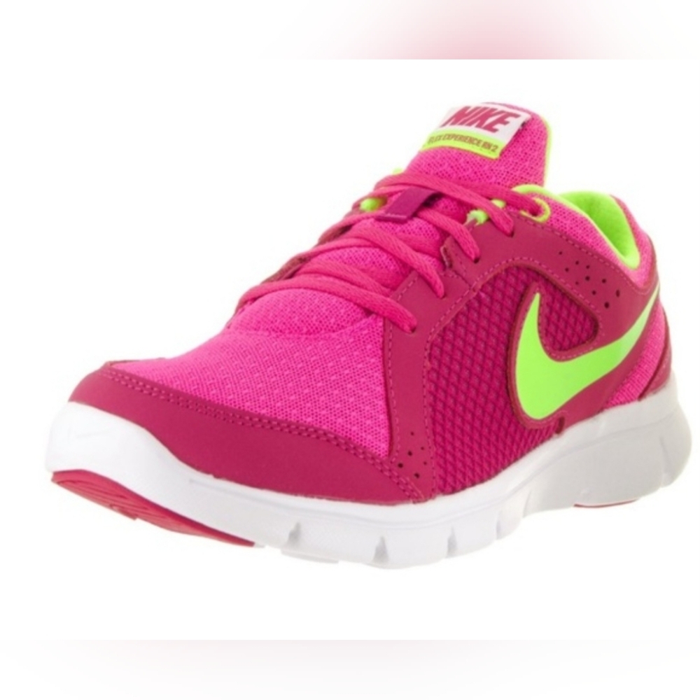 Nike Flex Experience Shoes Youth‎ Girl's sz 7 Pink